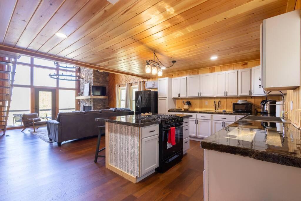 Family Cabin Near Smoky Mtn Entrance Nantahala 로빈스빌 외부 사진