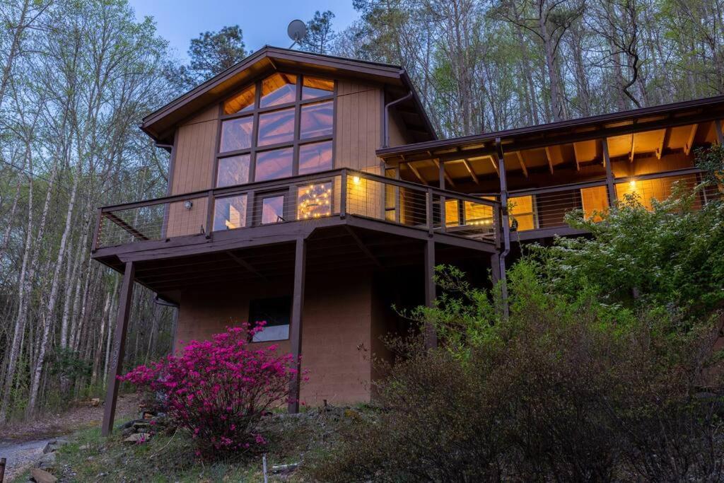 Family Cabin Near Smoky Mtn Entrance Nantahala 로빈스빌 외부 사진