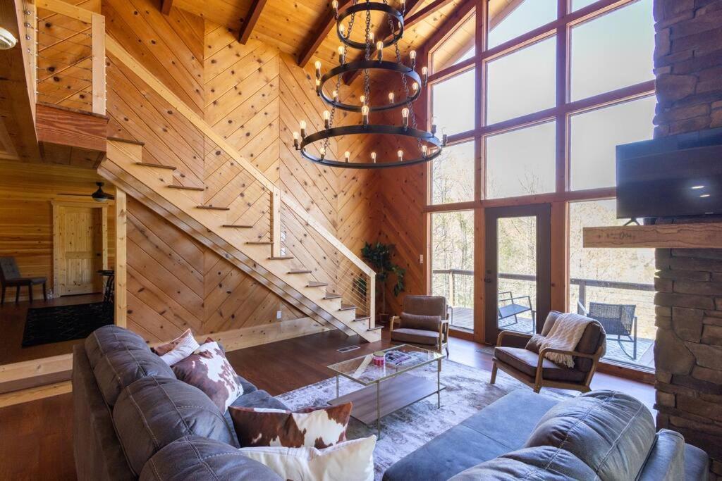 Family Cabin Near Smoky Mtn Entrance Nantahala 로빈스빌 외부 사진